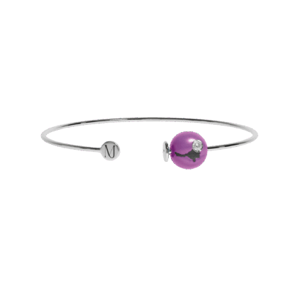 Jonc or blanc, "Muse Héra" Lilas