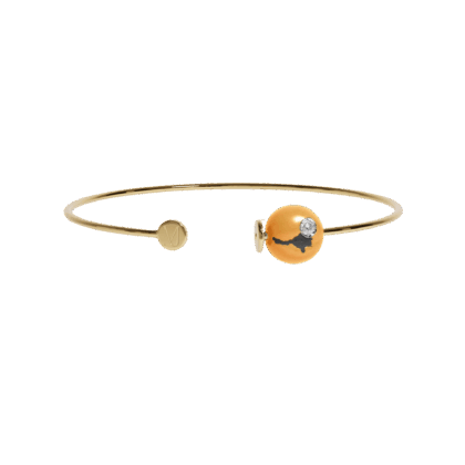 Jonc or jaune, "Muse Éos" Jaune