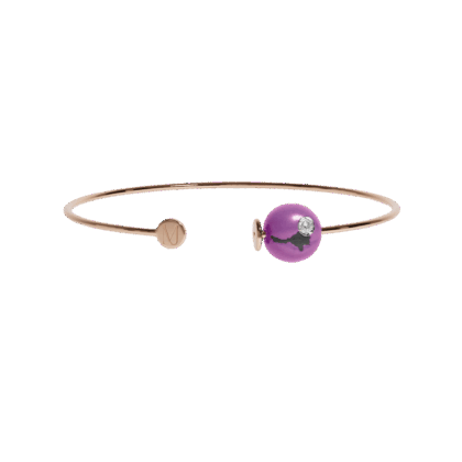 Jonc or rose, "Muse Héra" Lilas